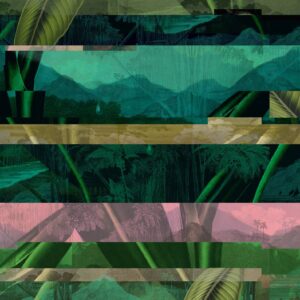 Fototapet Alocasia Night cod DGALO1011
