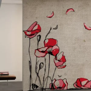 Fototapet Poppies