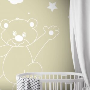 Fototapet White bear